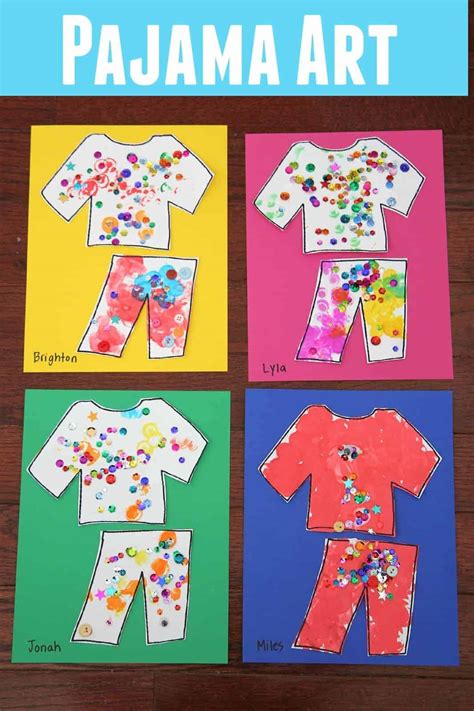 pajama day printable activities